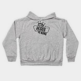 Jesus is King Kids Hoodie